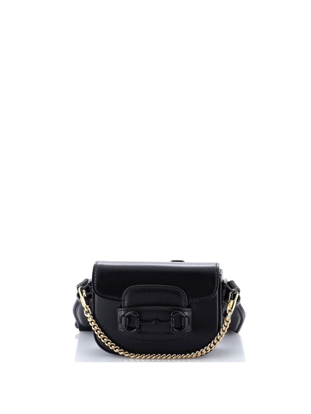 Gucci Horsebit Flap Wallet With Strap #206906G13B